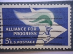 Stamps United States -  U.S - Alliance for Progress -Alianza Para el Progreso