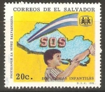 Stamps : America : El_Salvador :  PROTECCIÒN  AL  NIÑO  SALVADOREÑO