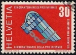 Stamps : Europe : Switzerland :  Cincuenta aniversario Pro enfermedades emblematicas