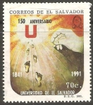 Sellos de America - El Salvador -  150  ANIVERSARIO  DE  LA  UNIVERSIDAD  DE  EL  SALVADOR