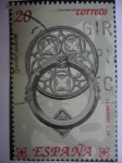 Stamps Spain -  Llamador . Siglo XV - Teruel. Aragón.