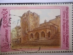 Stamps Spain -  Patrimonio Mundial de la Humanidad - Torre de Bujuco - Cáseres.