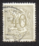Stamps Belgium -  Heraldic lion