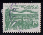 Stamps Nicaragua -  Reforma agraria