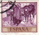 Stamps Spain -  BOYERO CASTELLANO (Sorolla) (13)