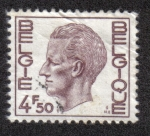 Stamps Belgium -  King Baudouin Type Elström - 4.50 BEF