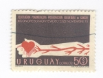 Stamps Uruguay -  III Congreso Federación Panamericana pro-donación voluntaria de sangre