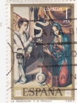 Stamps Spain -  LA ANUNCIACIÓN (Morales) (13)