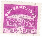 Stamps Spain -  AÑO SANTO 1943  (13)