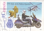 Stamps Spain -  175º ANIVERSARIO DE LA POLICÍA ESPAÑOLA (13)