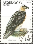 Sellos de Asia - Azerbaiy�n -  AVES.   GYPAETUS  BARBATUS.