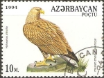 Stamps : Asia : Azerbaijan :  AVES.  HALIAEETUS  ALBICILLA.