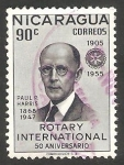 Sellos de America - Nicaragua -  785 - Paul P. Harris, fundador de Rotary International