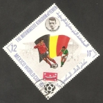 Stamps Yemen -  Mundial de fútbol Mexico 70
