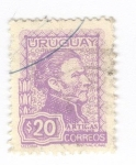 Sellos de America - Uruguay -  General Jose Gervasio Artigas