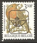 Stamps Belgium -  AVES.  ROUGE  GORGE.