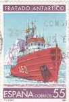 Stamps Spain -  TRATADO ANTARTICO (13)