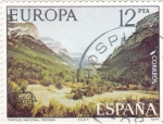 Stamps Spain -  EUROPA CEPT- Parque nacional de Ordesa (13)
