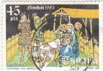 Stamps Spain -  NAVIDAD-85 La Epifanía Vic (13)