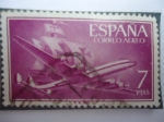 Stamps Spain -  Ed. 1178 - Super Constelatión y Nao-Santa María.