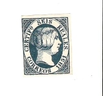 Stamps : Europe : Spain :  6 reales 1851
