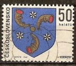 Sellos de Europa - Checoslovaquia -  Escudo de armas-Krnov.