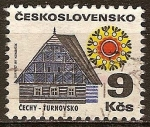 Stamps : Europe : Czechoslovakia :  Čechy - Turnovsko.