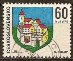 Stamps Czechoslovakia -  Escudo de armas-Trutnov.