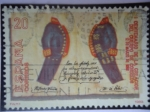 Stamps Spain -  1 Centenario de la Creación del Cuerpo de Correos 1989.