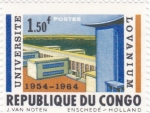 Sellos de Africa - Rep�blica Democr�tica del Congo -  UNIVERSIDAD LOVANIUM