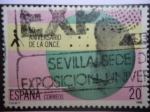 Stamps Spain -  50 Aniversario de la O.N.C.E - Sevilla.