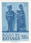 Stamps : Africa : Democratic_Republic_of_the_Congo :  TALLAS DE MADERA