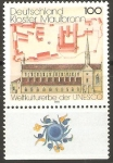 Stamps Germany -  MONASTERIO  CISTERCIENCE  DE  MAULBRONN.  PATRIMONIO  DE  LA  HUMANIDAD.