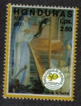 Stamps Honduras -  50 Aniversario del banco Central de Honduras