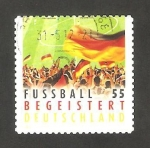 Stamps Germany -  Aficionados al fútbol de la Bundesliga