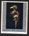 Stamps Mexico -  Exposición Oro del Perú
