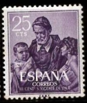 Stamps Spain -  SAN VICENTE DE PAUL