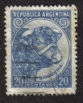 Stamps Argentina -  Taurus