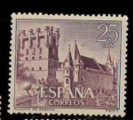 Stamps : Europe : Spain :  ALCAZAR DE SEGOVIA