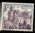 Stamps : Europe : Spain :  ALCAZAR DE SEGOVIA