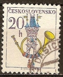 Stamps Czechoslovakia -  Servicios Postales.