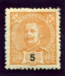 Stamps Portugal -  Carlos I