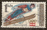 Stamps Czechoslovakia -  Juegos Olímpicos de Invierno en Innsbruck.