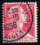 Stamps : Africa : Algeria :  1955 Marianne (de Muller) - Ybert:329