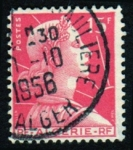 Sellos del Mundo : Africa : Argelia : 1955 Marianne (de Muller) - Ybert:329