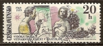 Stamps : Europe : Czechoslovakia :  30a Aniv de la Academia de Bellas Artes de Bratislava.