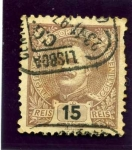 Stamps Portugal -  Carlos I