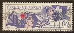 Stamps : Europe : Czechoslovakia :  30a Aniv del Movimiento por la Paz.