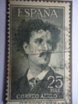 Stamps Spain -  Ed. 1164 - Pintor: Mariano Fortuny Marsal - Autorretrato