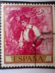Stamps Spain -  Ed. 1860 - Tipo Calabres -de: Mariano Fortuny Marsal.
